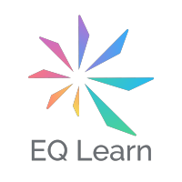 EQ Learn logo, EQ Learn contact details