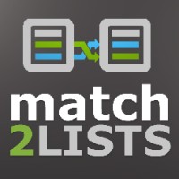 Match2Lists.com logo, Match2Lists.com contact details