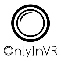 Only in VR logo, Only in VR contact details