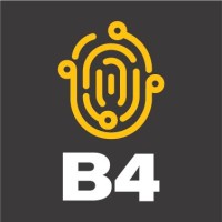 B4 logo, B4 contact details