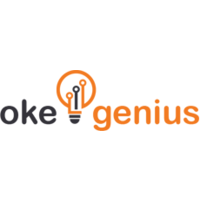 Okegenius logo, Okegenius contact details