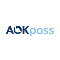 AOKPass logo, AOKPass contact details