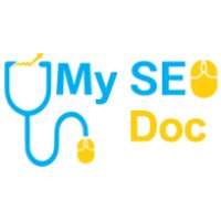 MySEODoc logo, MySEODoc contact details