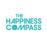 The Happiness Compass logo, The Happiness Compass contact details