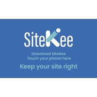 SiteKee logo, SiteKee contact details