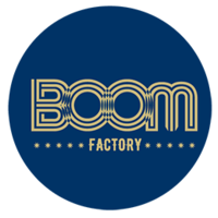 Boom Factory logo, Boom Factory contact details