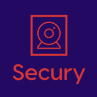 Secury logo, Secury contact details