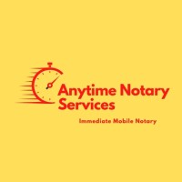 Anytime Notary Services logo, Anytime Notary Services contact details