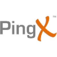 PingX logo, PingX contact details