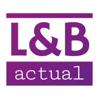 L&BActual logo, L&BActual contact details