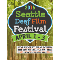 Seattle Deaf Film Festival logo, Seattle Deaf Film Festival contact details