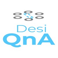 Desi QnA logo, Desi QnA contact details