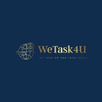 WeTask4U logo, WeTask4U contact details