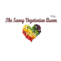 The Savvy Vegetarian Queen logo, The Savvy Vegetarian Queen contact details