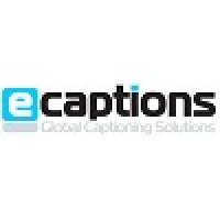 eCaptions logo, eCaptions contact details