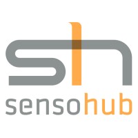 SensoHub logo, SensoHub contact details