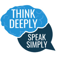 Think Deeply, Speak Simply Podcast logo, Think Deeply, Speak Simply Podcast contact details