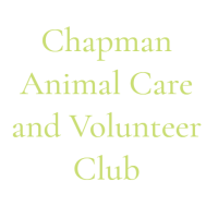 Chapman Animal Care and Volunteer Club logo, Chapman Animal Care and Volunteer Club contact details