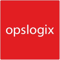 OpsLogix logo, OpsLogix contact details