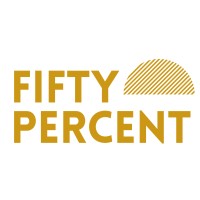 Fifty Percent logo, Fifty Percent contact details