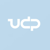 UDP AS logo, UDP AS contact details