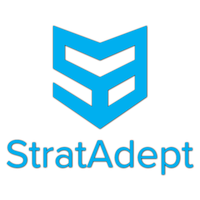 StratAdept logo, StratAdept contact details