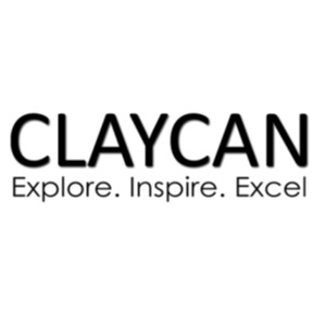 claycan logo, claycan contact details