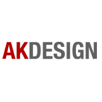 AKDesign logo, AKDesign contact details