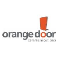 orangedoor communications logo, orangedoor communications contact details