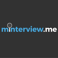 mInterview logo, mInterview contact details