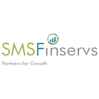 SMS Finservs logo, SMS Finservs contact details