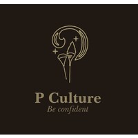 P Culture logo, P Culture contact details