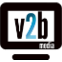 V2B Media logo, V2B Media contact details