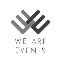 We Are Events logo, We Are Events contact details