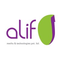 AlifMedia logo, AlifMedia contact details