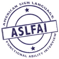 ASLfai logo, ASLfai contact details