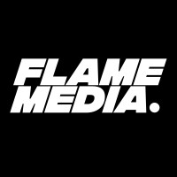 FLAME MEDIA logo, FLAME MEDIA contact details