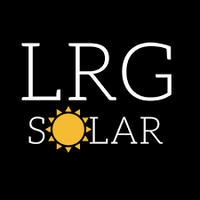 LRG Solar logo, LRG Solar contact details