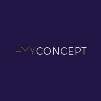 My concept logo, My concept contact details