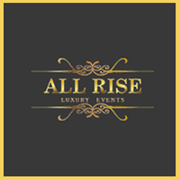 All Rise Luxury Events logo, All Rise Luxury Events contact details