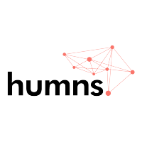 humns. logo, humns. contact details