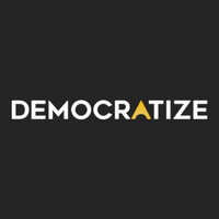 Democratize logo, Democratize contact details