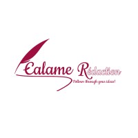 Calame rédaction logo, Calame rédaction contact details