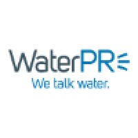 WaterPR logo, WaterPR contact details