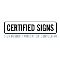 Certified Signs logo, Certified Signs contact details