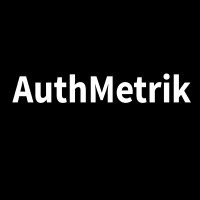 AuthMetrik logo, AuthMetrik contact details