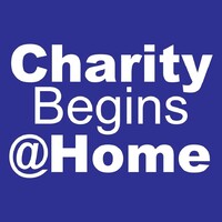 CHARITY BEGINS AT HOME logo, CHARITY BEGINS AT HOME contact details