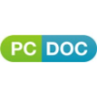 PCDOC logo, PCDOC contact details