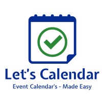 Let's Calendar logo, Let's Calendar contact details