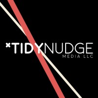 *Tidy Nudge Media LLC logo, *Tidy Nudge Media LLC contact details